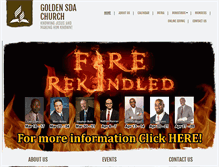 Tablet Screenshot of goldencosda.org